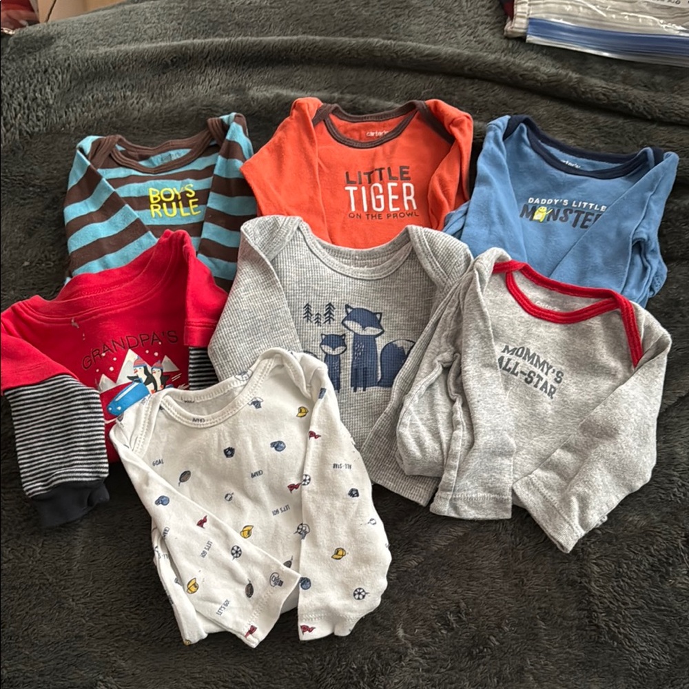 Assorted Baby Onesies Set
